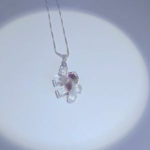 "The Missing Piece" Necklace-Amethyst